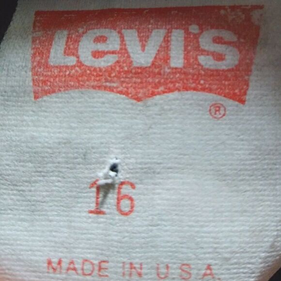 Vintage 80s Brown Tab Levi's 569 High Waist Tapered Black Denim Jeans - Picture 6 of 8